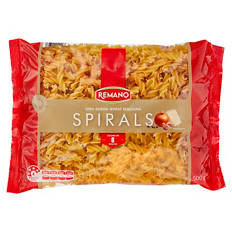 Pasta Spirals 500g